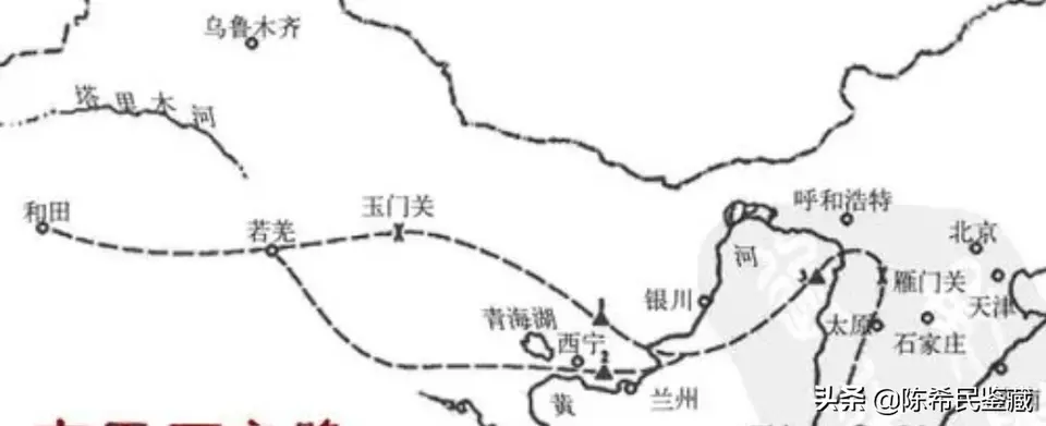 中国古代的‘玉石’之路