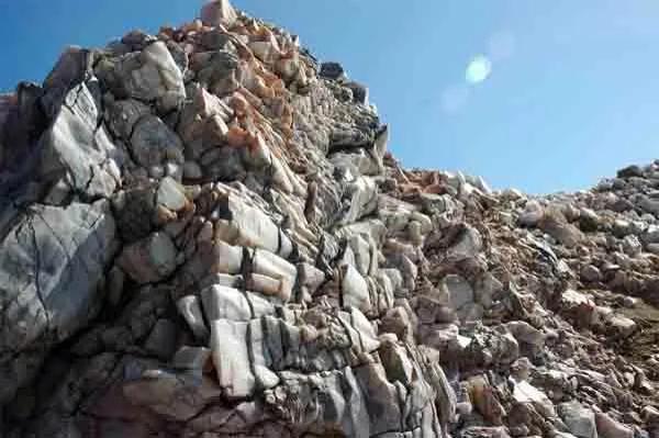 新疆哈密南湖戈壁，石种繁多，戈壁玉、化石、硅化木、风凌石等等