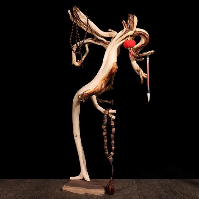 枯木逢春根雕手艺人眼中的根雕艺术，根雕艺术是什么材质「创造性加工的造型艺术」  第19张