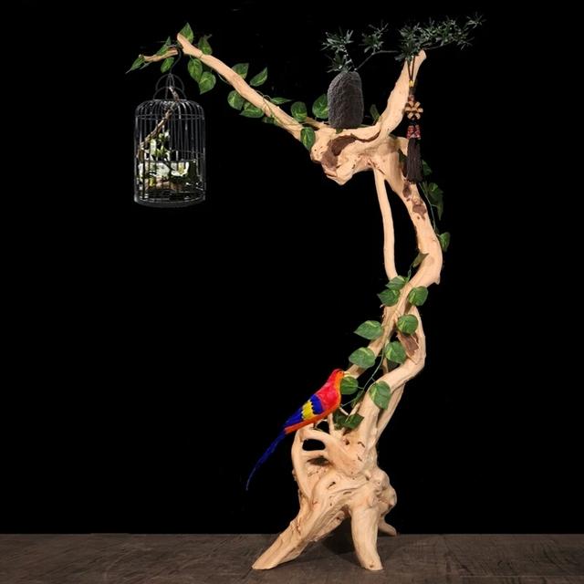 枯木逢春根雕手艺人眼中的根雕艺术，根雕艺术是什么材质「创造性加工的造型艺术」  第54张